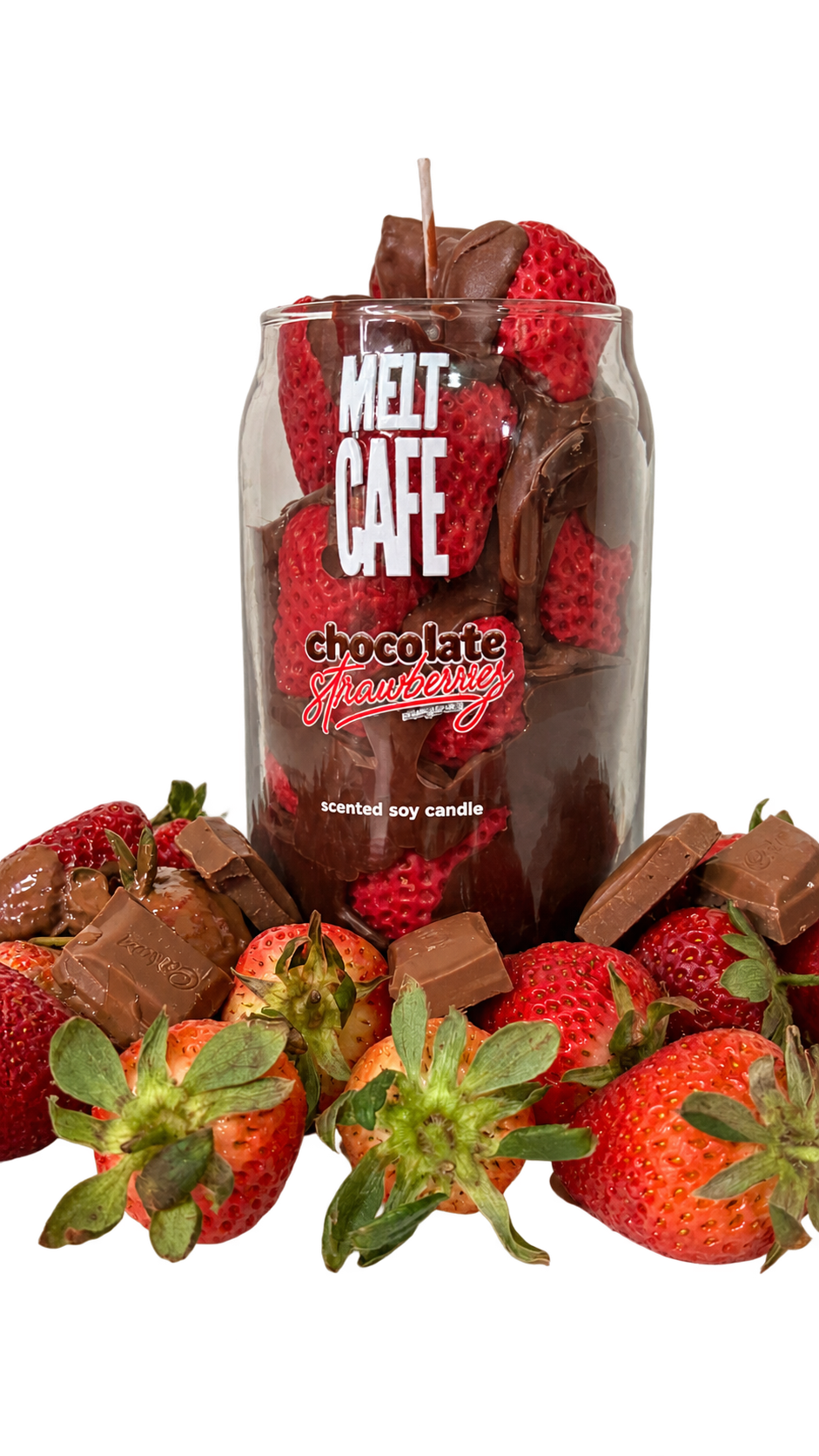 Chocolate Strawberries Candle